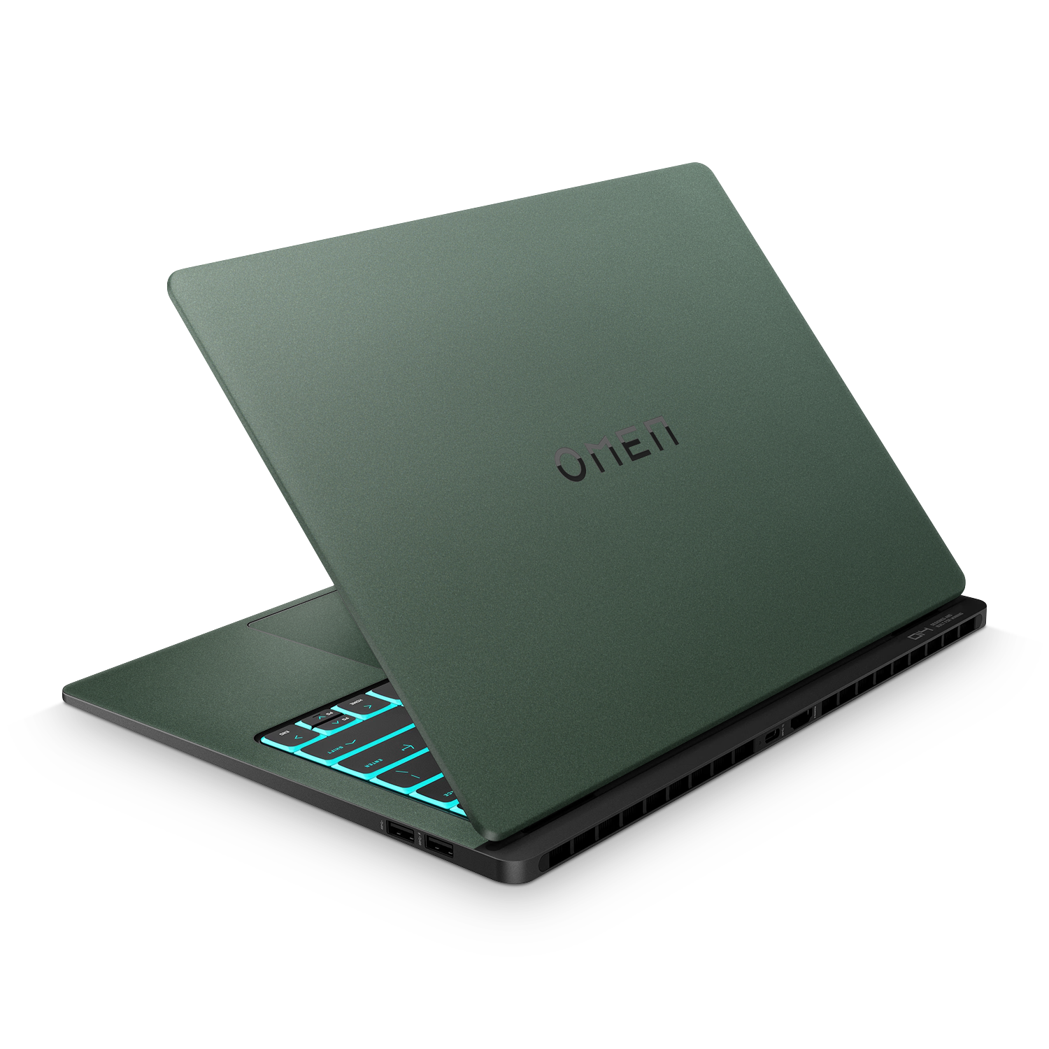 HP Omen 14" Transcend 2024 Professional Matte Green Metallic Skin Wrap Cover