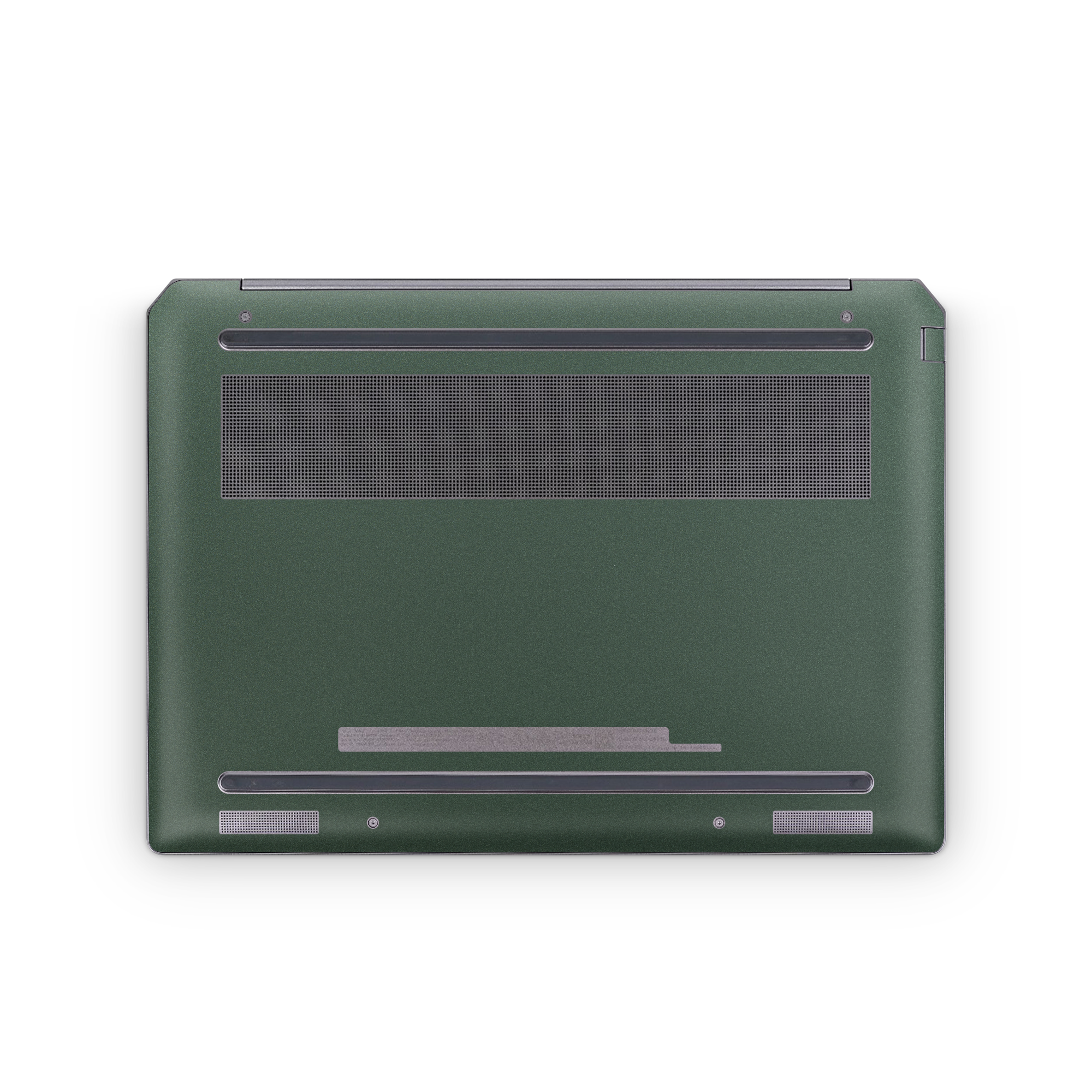HP Omnibook Ultra 14 2025 Professional Bottom Matte Green Metallic Skin Wrap Cover