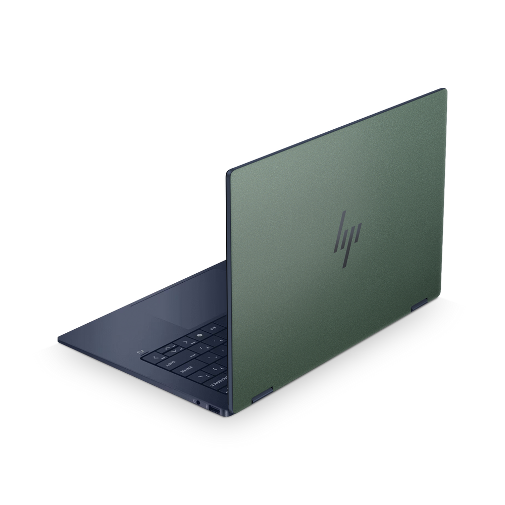 HP OmniBook X Flip 14 2025 Essentials Matte Green Metallic Skin Wrap Cover