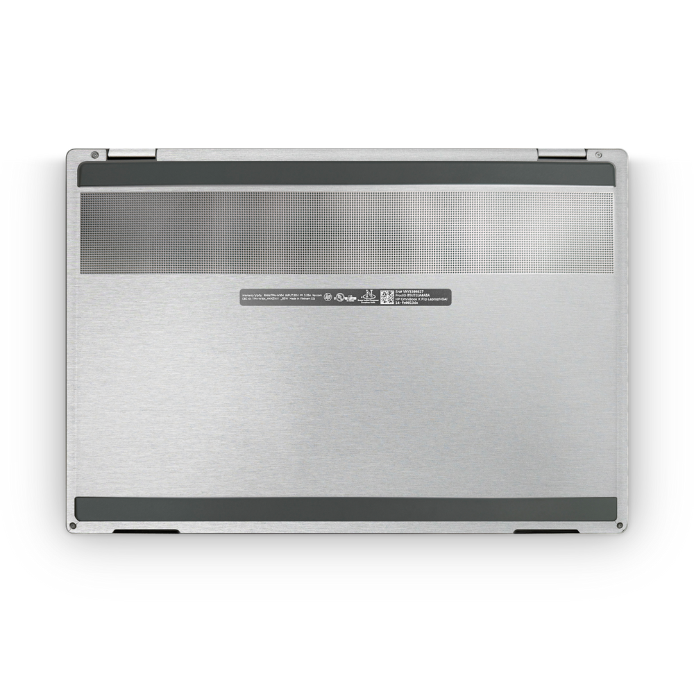 HP OmniBook X Flip 14 2025 — hp-omnibook-xflip-14-2025-pro-bottom-brushed-aluminum-skin-wrap-cover