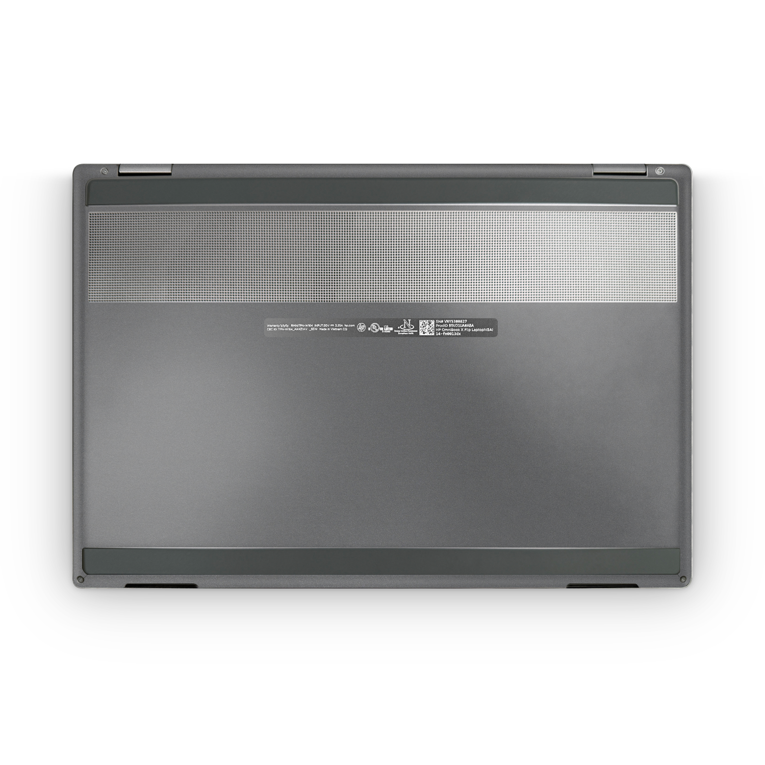 HP OmniBook X Flip 14 2025 — hp-omnibook-xflip-14-2025-pro-bottom-charcoal-grey-skin-wrap-cover