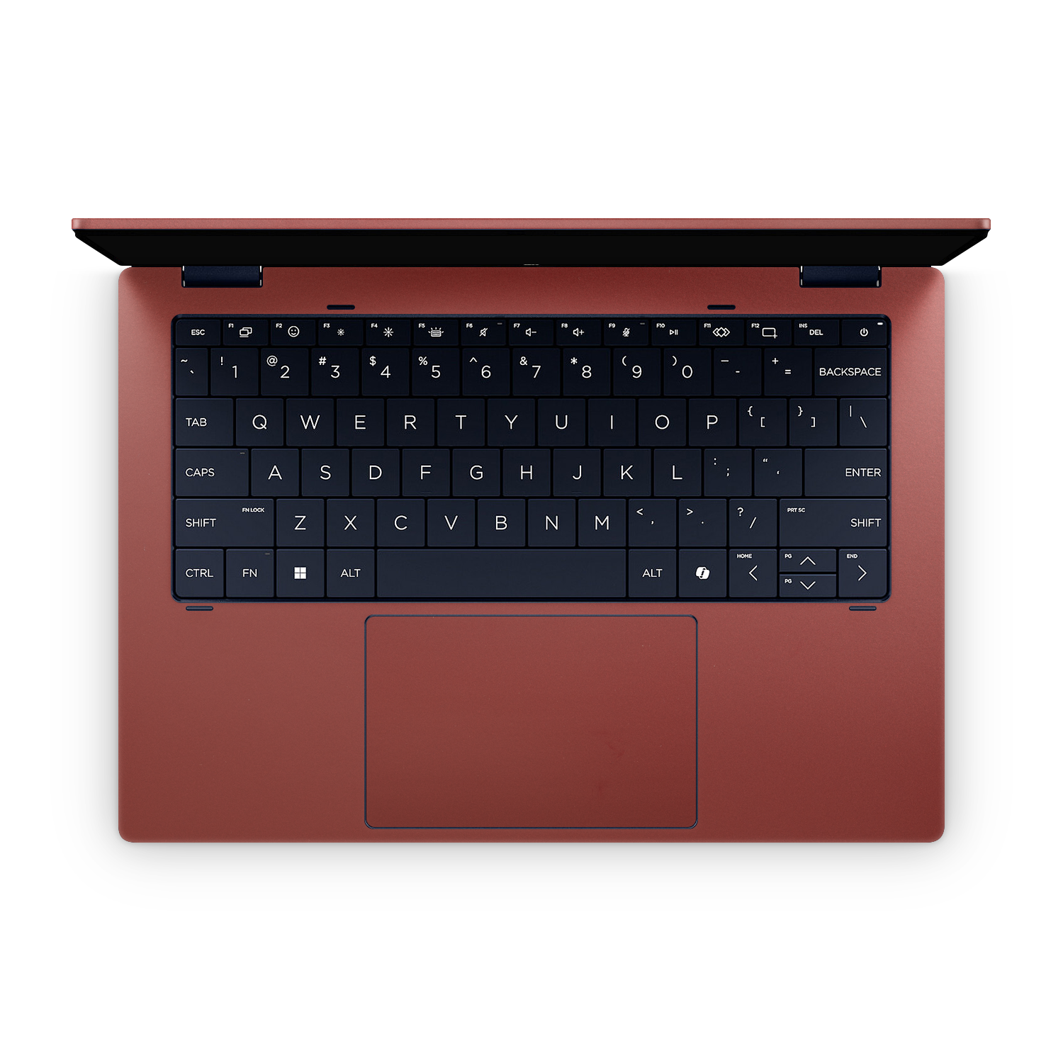 HP OmniBook X Flip 14 2025 Professional Interior Vampire Red Skin Wrap Cover