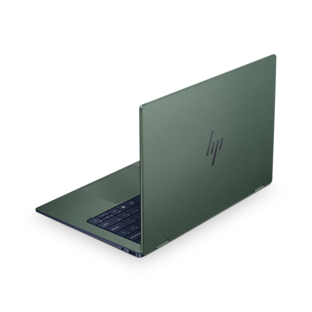 HP OmniBook X Flip 14 2025 Professional Matte Green Metallic Skin Wrap Cover