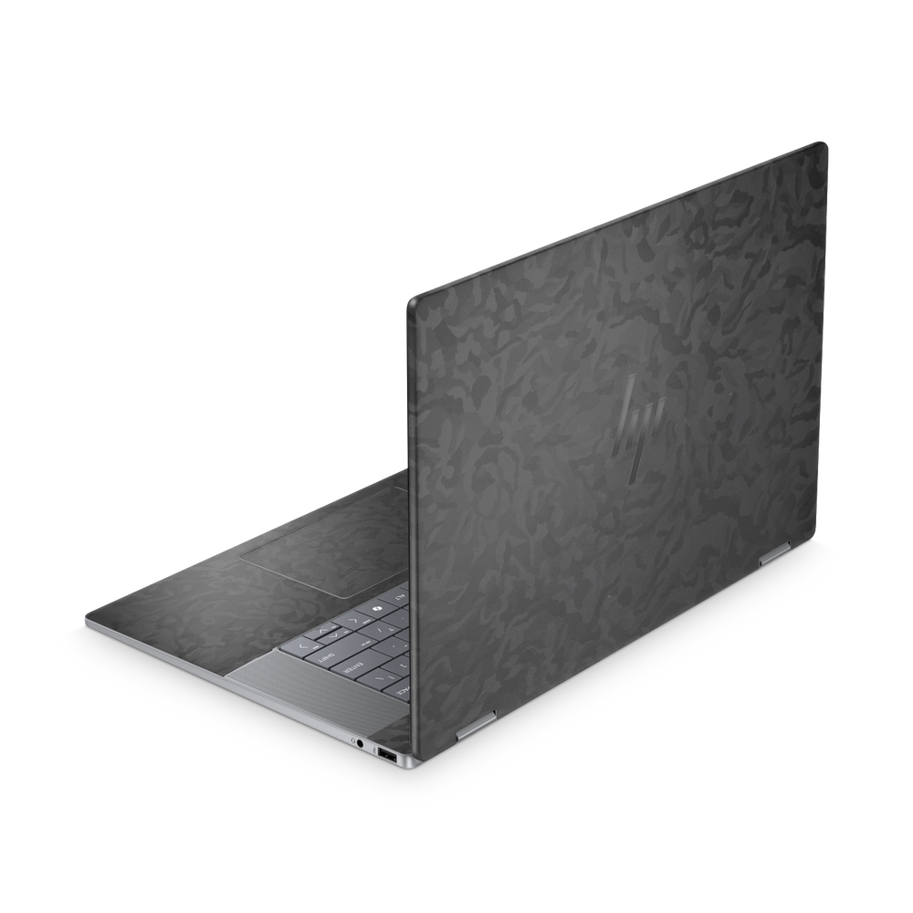 Hp Omnibook Xflip 16 2025 Professional Black Camo Skin Wrap Cover