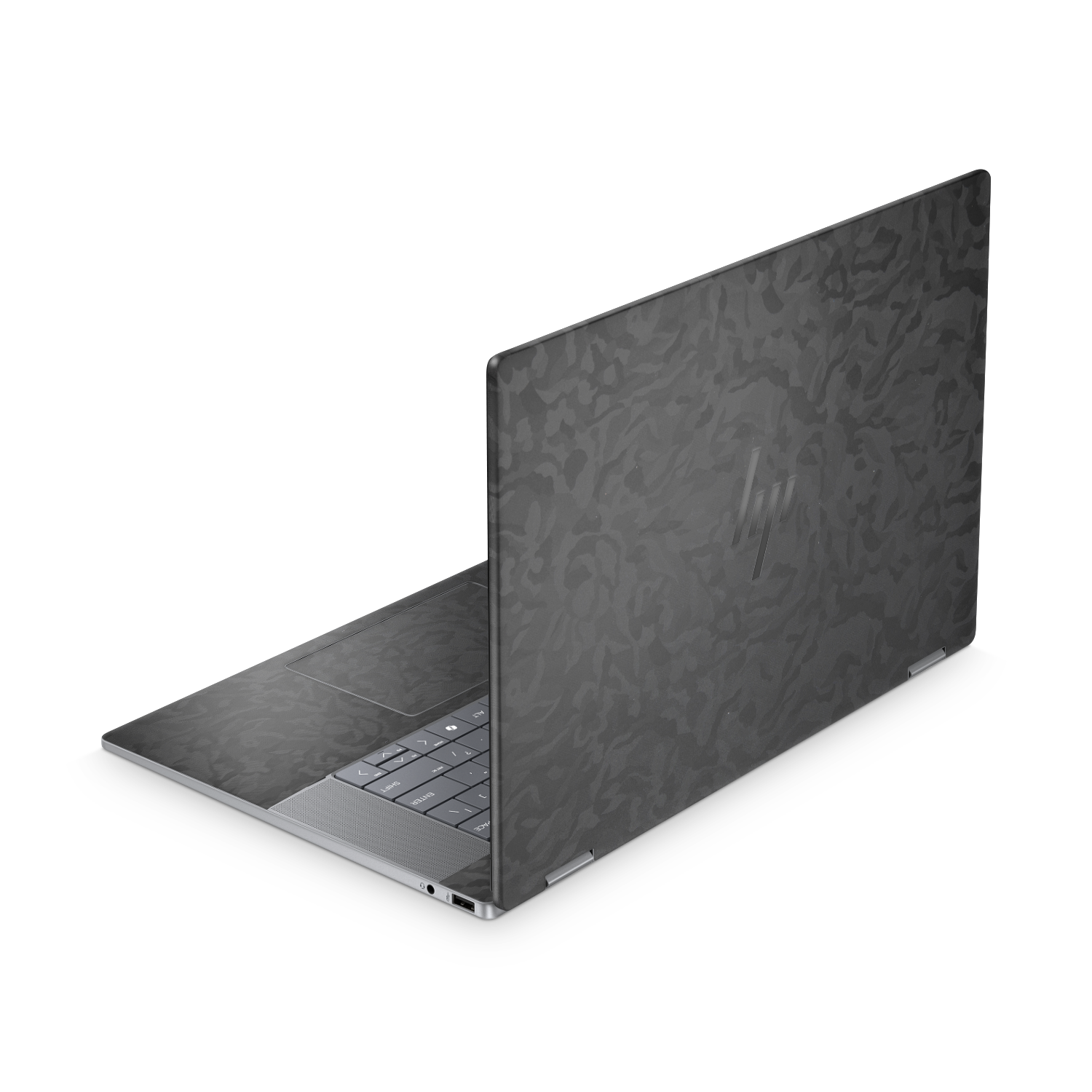 Hp Omnibook Xflip 16 2025 Professional Black Camo Skin Wrap Cover