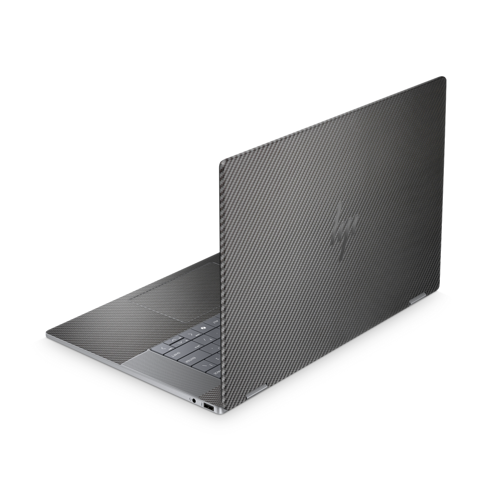 Hp Omnibook Xflip 16 2025 Professional Black Carbon Fiber Skin Wrap Cover