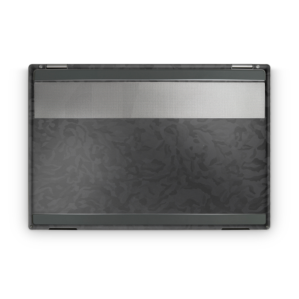 Hp Omnibook Xflip 16 2025 Professional Bottom Black Camo Skin Wrap Cover