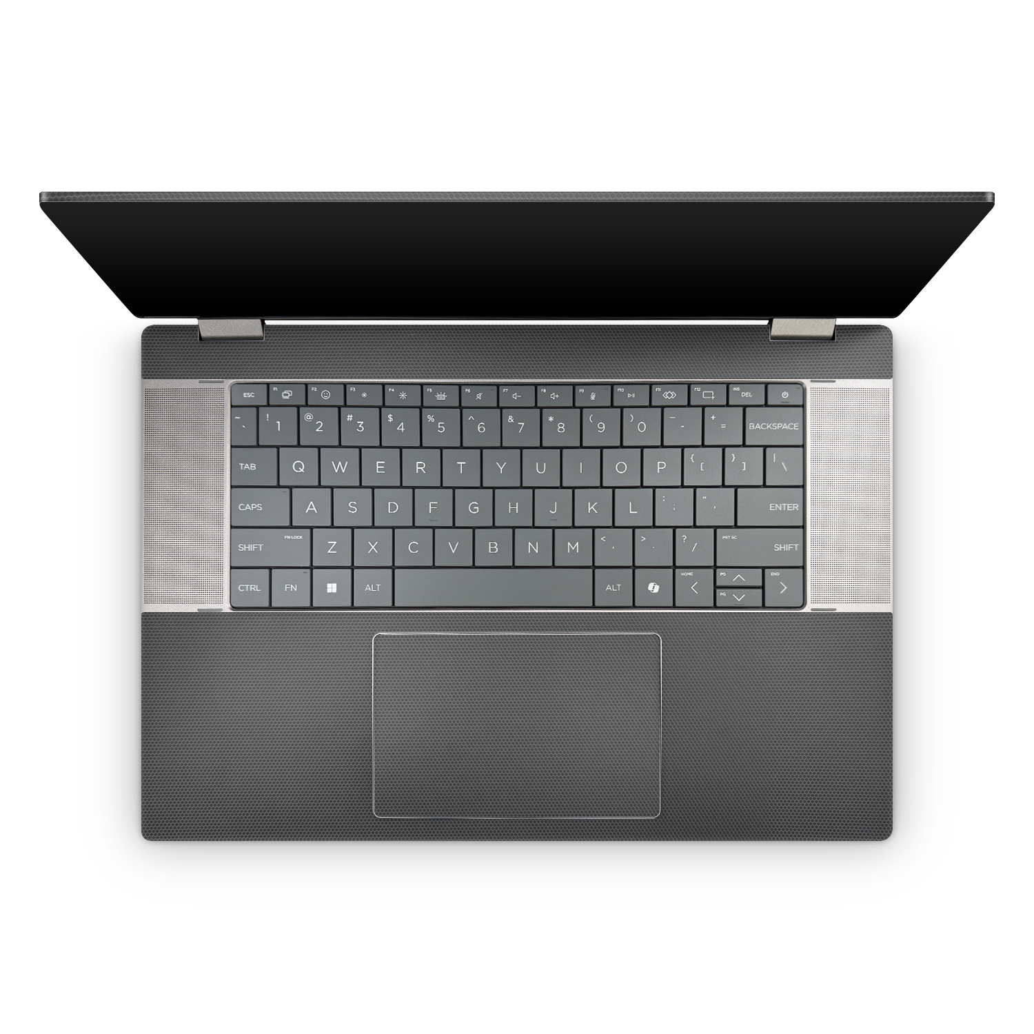 Hp Omnibook Xflip 16 2025 Professional Interior Black Matrix Skin Wrap Cover