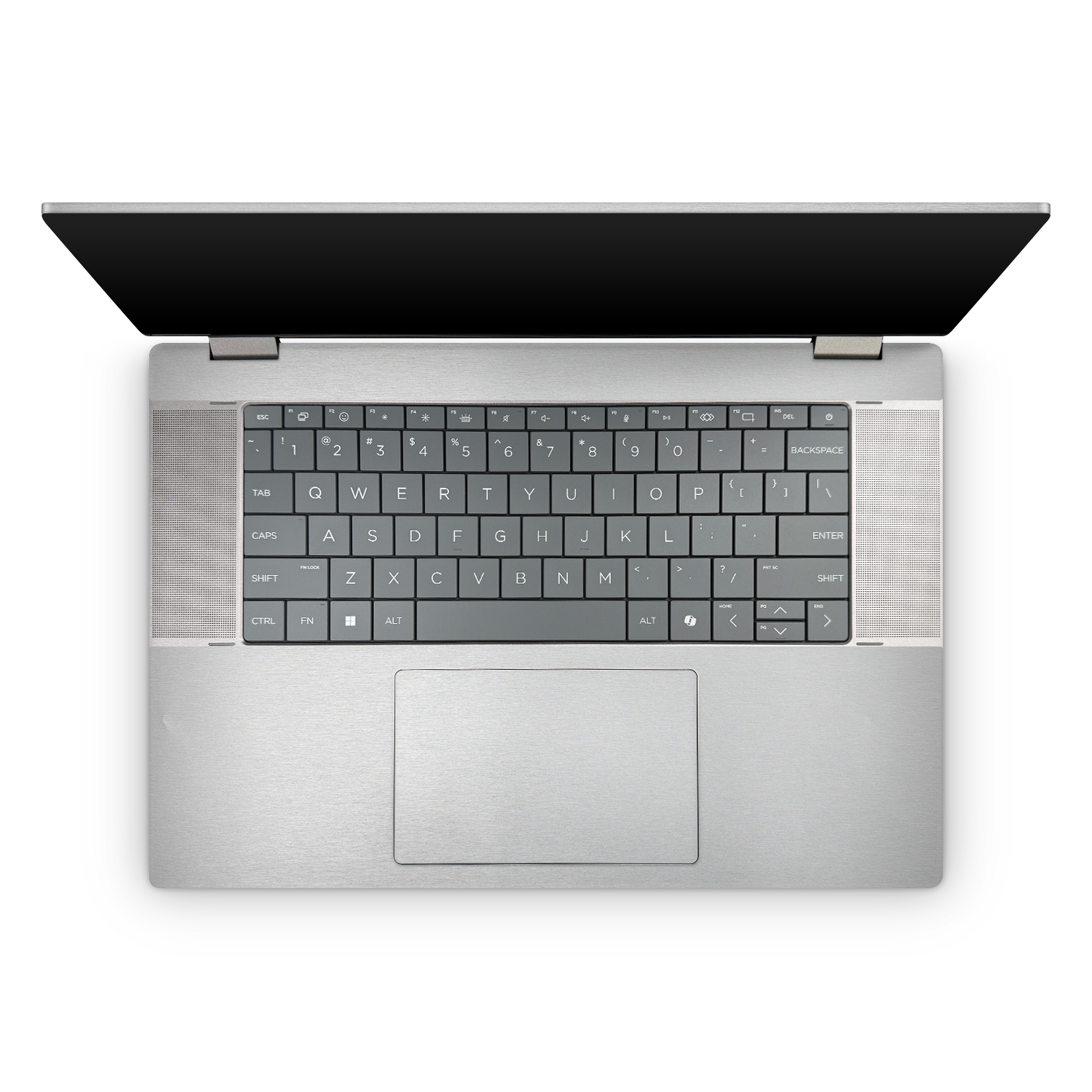 Hp Omnibook Xflip 16 2025 Professional Interior Brushed Aluminum Skin Wrap Cover