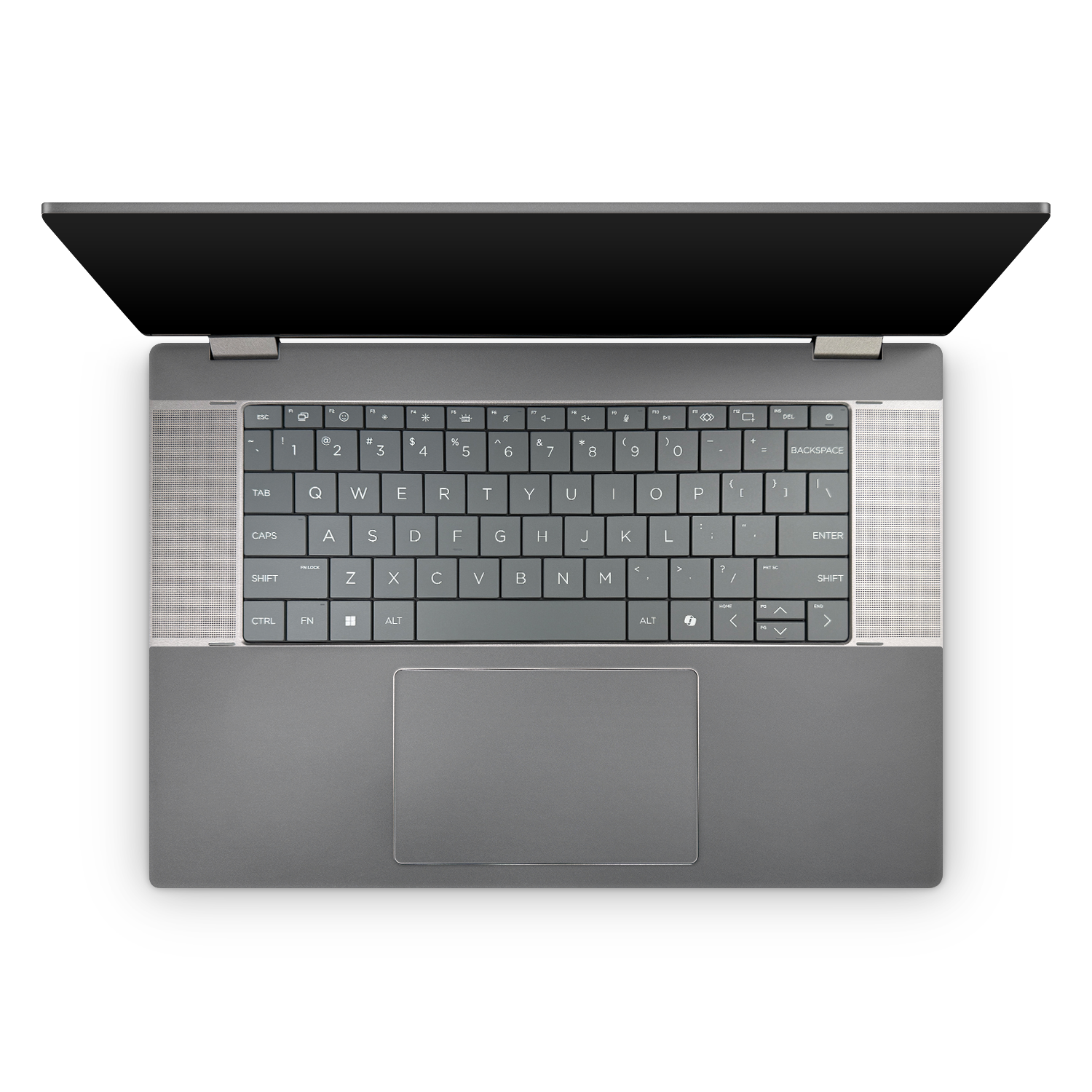 Hp Omnibook Xflip 16 2025 Professional Interior Charcoal Grey Skin Wrap Cover