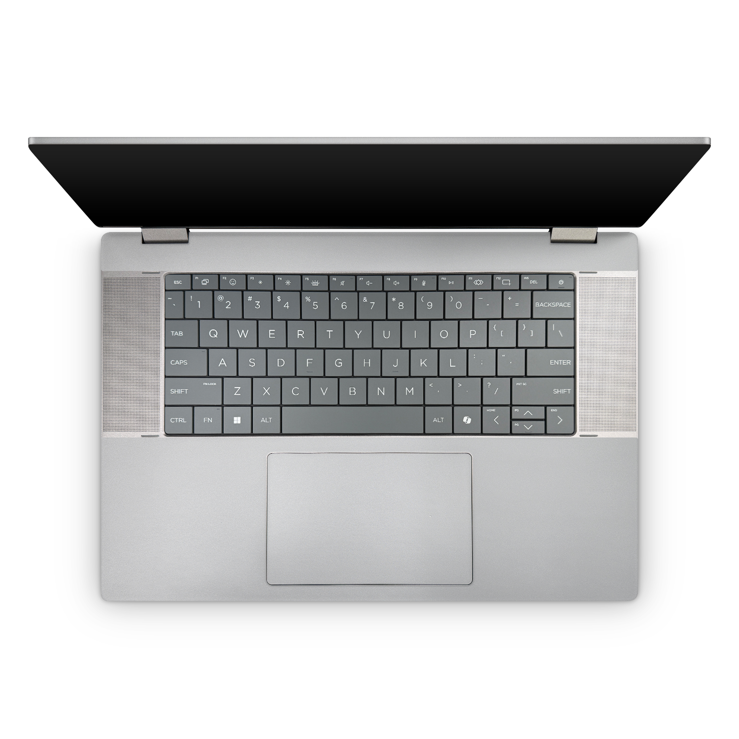 Hp Omnibook Xflip 16 2025 Professional Interior Satin Aluminum Skin Wrap Cover