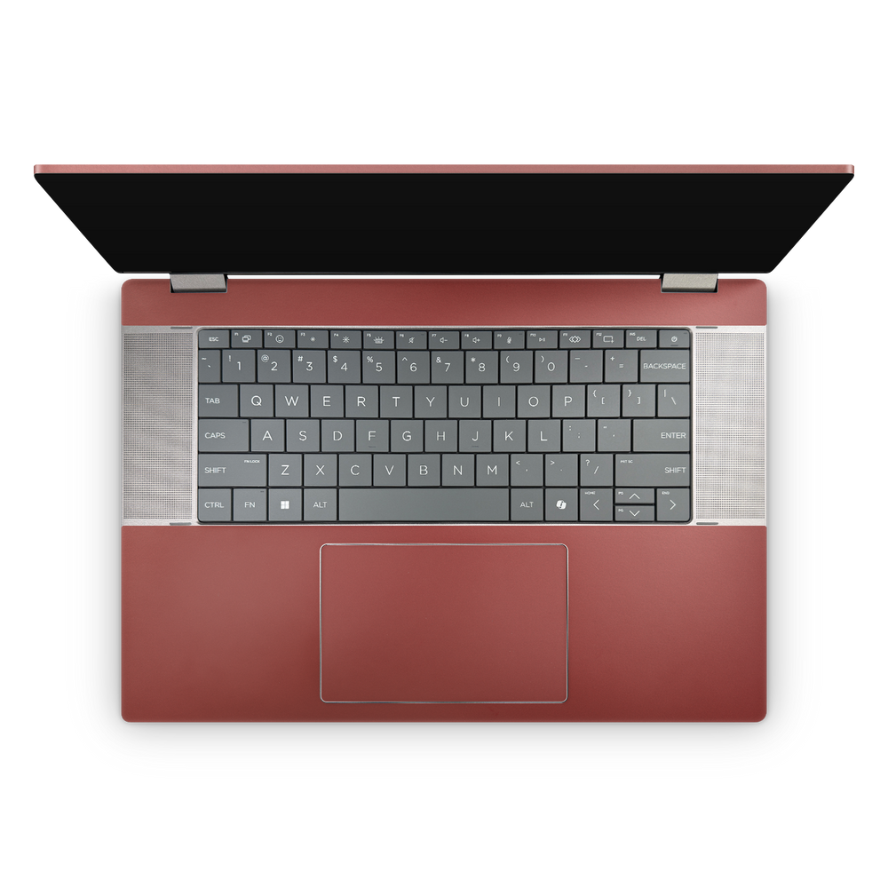 HP Omnibook X Flip 16 2025 Professional Interior Vampire Red Skin Wrap Cover