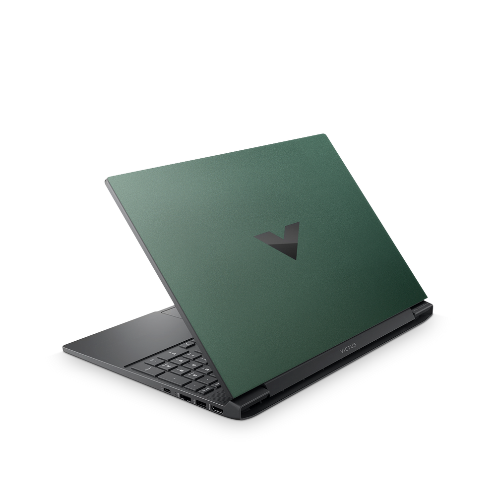 HP Victus 15" 2023 Essentials Matte Green Metallic Skin Wrap Cover