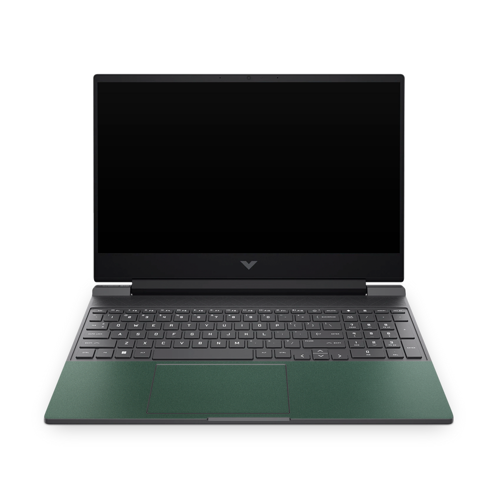 HP Victus 15" 2023 Professional Interior Matte Green Metallic Skin Wrap Cover