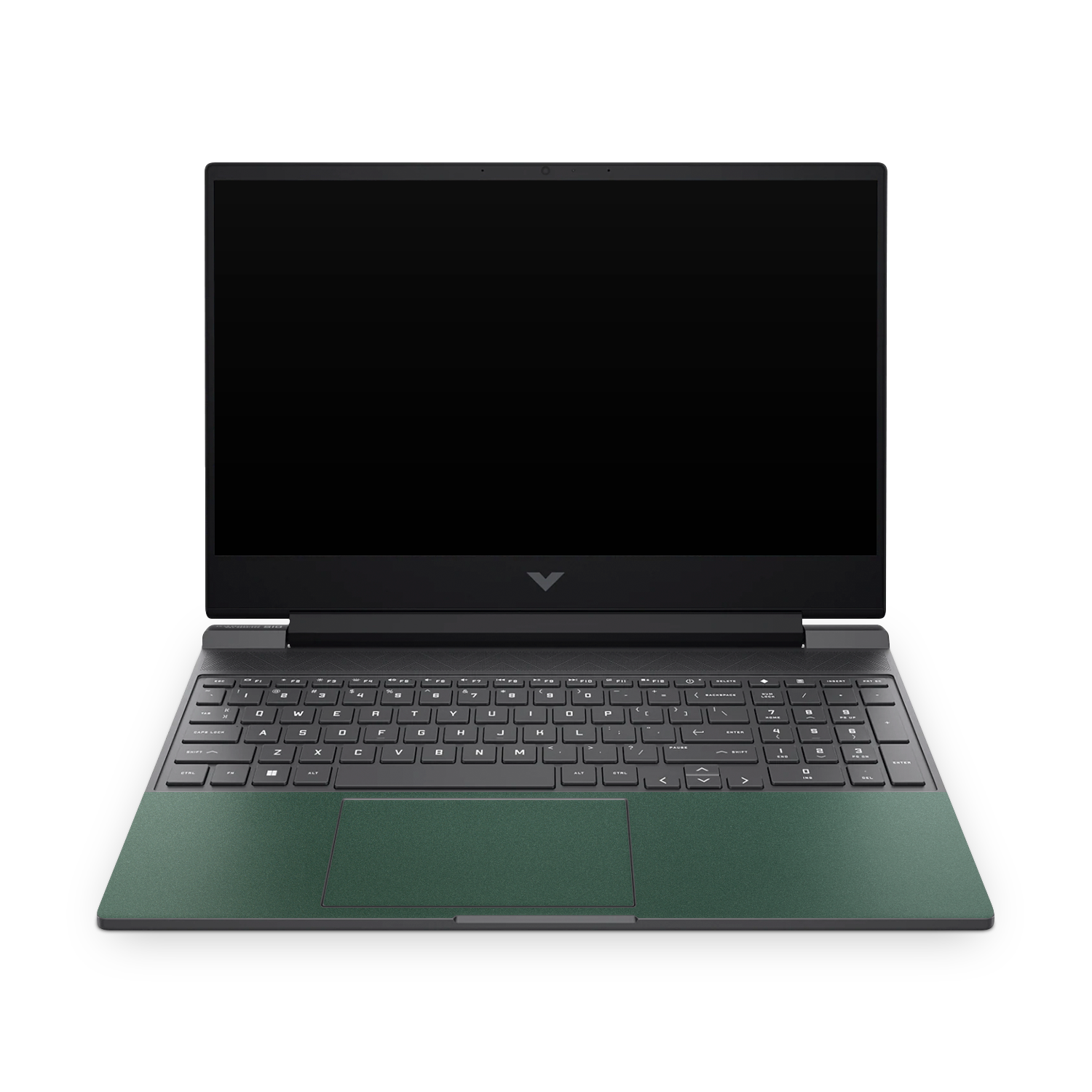 HP Victus 15" 2023 Professional Interior Matte Green Metallic Skin Wrap Cover