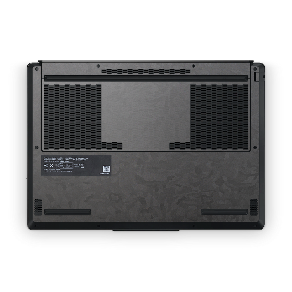 Lenovo Legion 5 2026 Professional Black Camo Skin Wrap Cover
