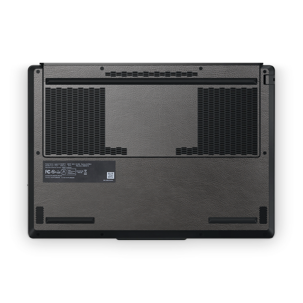 Lenovo Legion 5 2026 Professional Black Leather Skin Wrap Cover