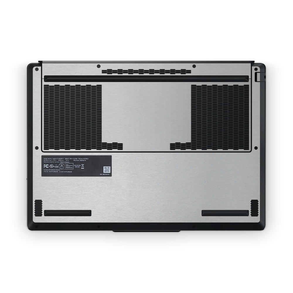 Lenovo Legion 5 2026 Professional Brushed Aluminum Skin Wrap Cover