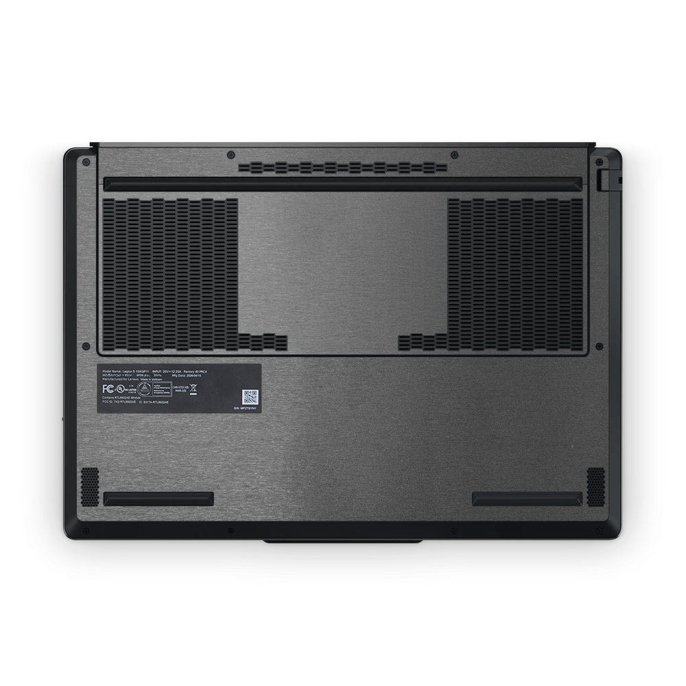 Lenovo Legion 5 2026 Professional Brushed Black Skin Wrap Cover