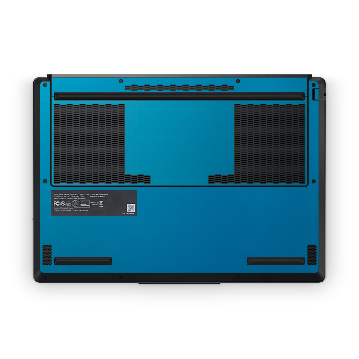 Lenovo Legion 5 2026 Professional Satin Ocean Shimmer Skin Wrap Cover