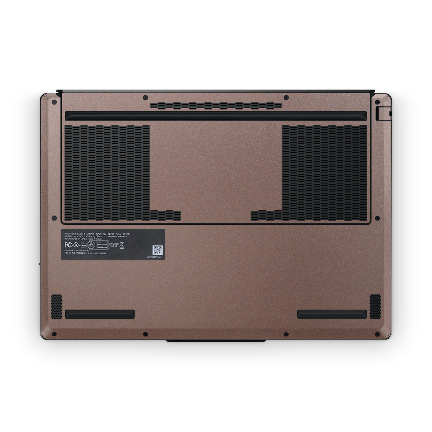 Lenovo Legion 5 2026 Ultimate Satin Frozen Berry Skin Wrap Cover