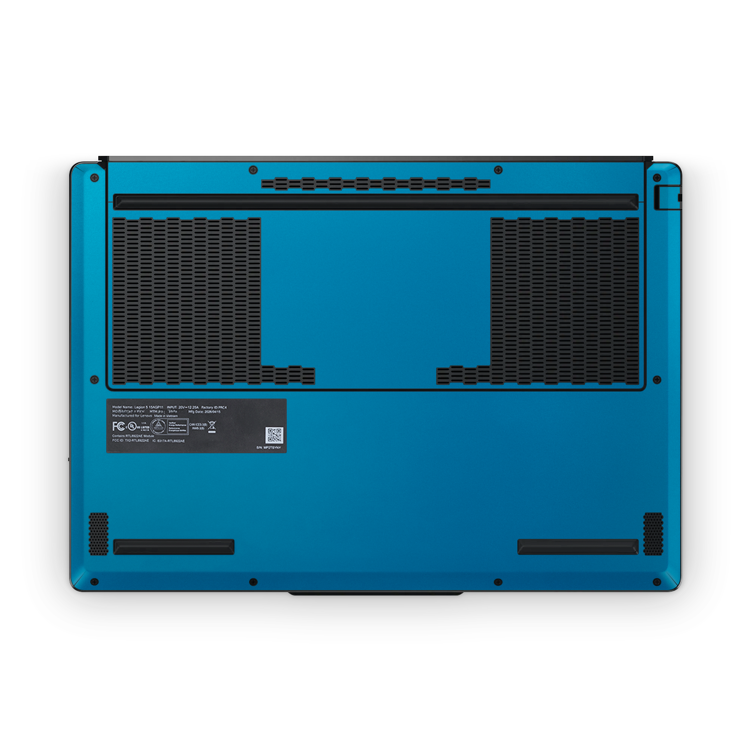 Lenovo Legion 5 2026 Ultimate Satin Ocean Shimmer Skin Wrap Cover