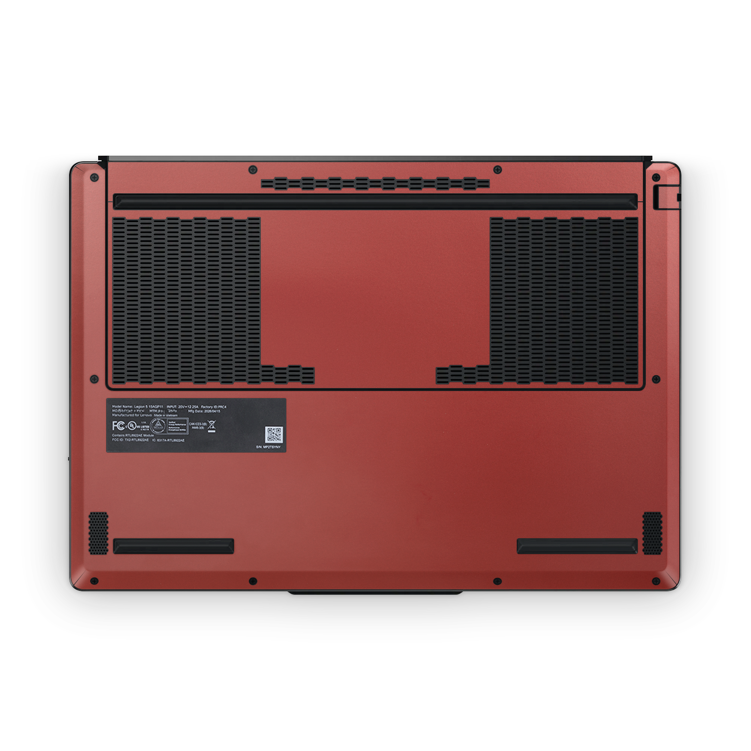 Lenovo Legion 5 2026 Ultimate Vampire Red Skin Wrap Cover