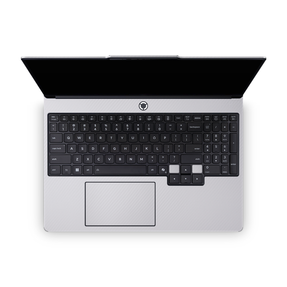 Lenovo Legion 5 2026 Ultimate White Carbon Fiber Skin Wrap Cover