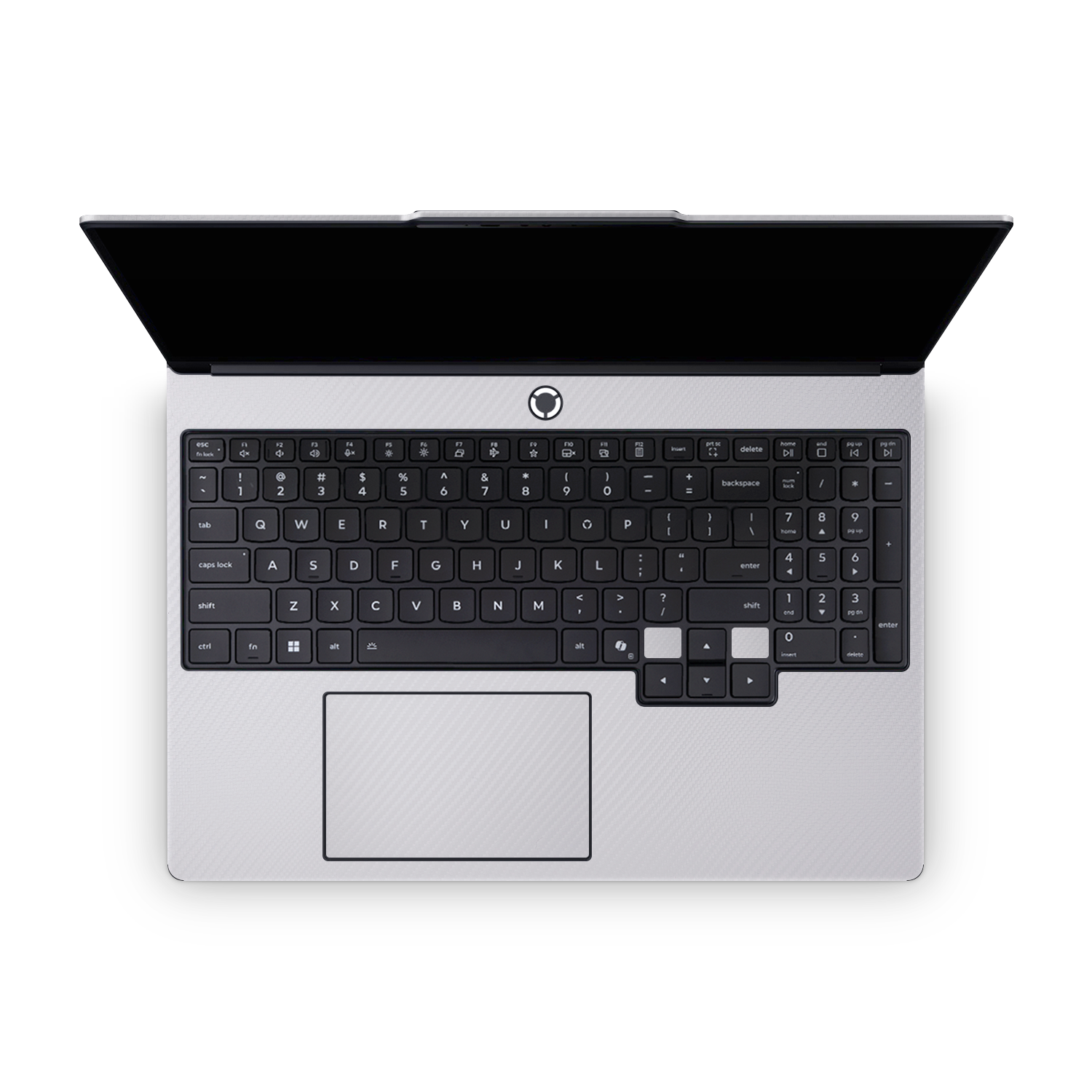 Lenovo Legion 5 2026 Ultimate White Carbon Fiber Skin Wrap Cover