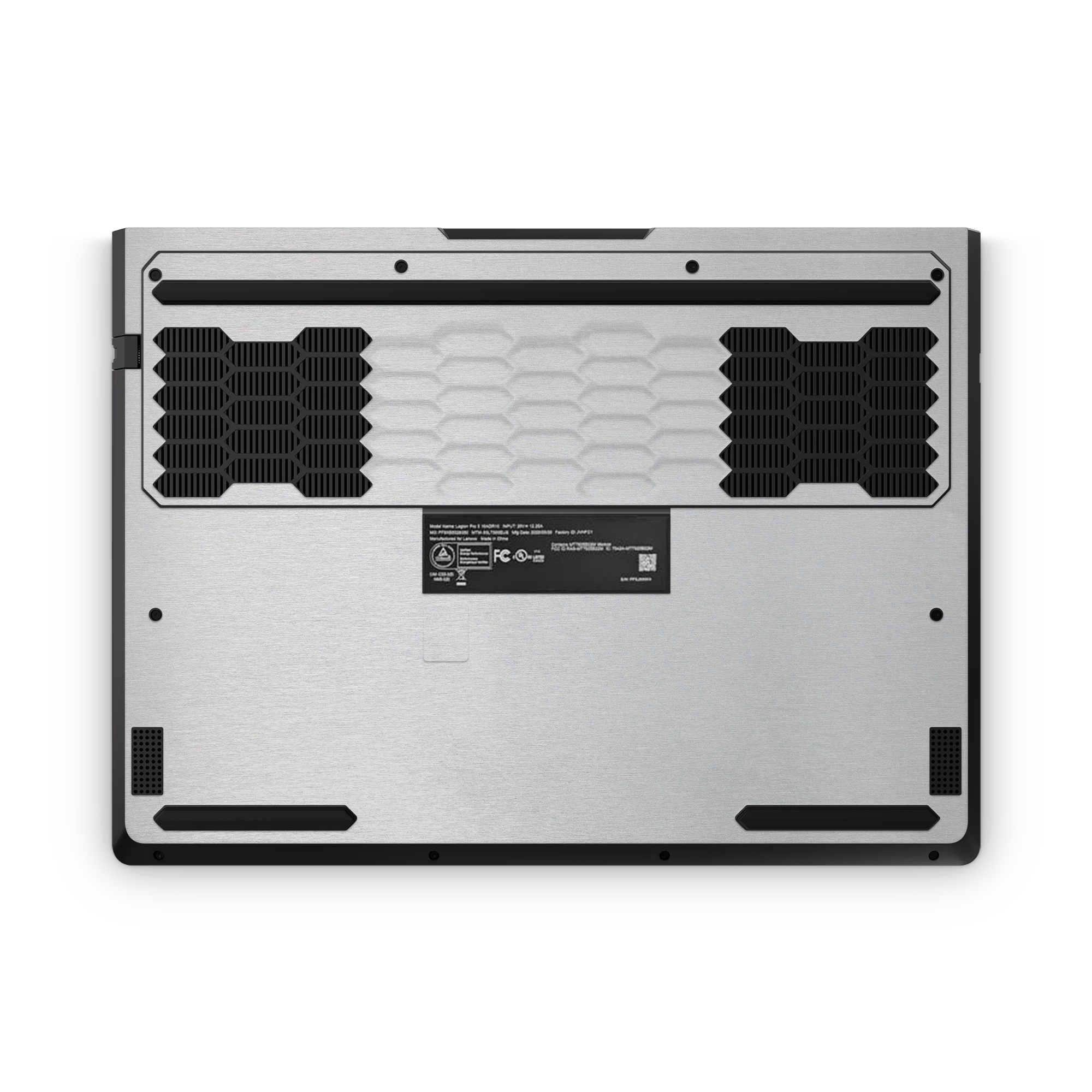 Lenovo Legion 5 Professional 2025 Professional Bottom Brushed Aluminum Skin Wrap Cover