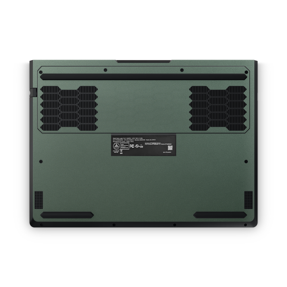 Lenovo Legion Pro 5/5i Gen 10 2025 Professional Bottom Matte Green Metallic Skin Wrap Cover
