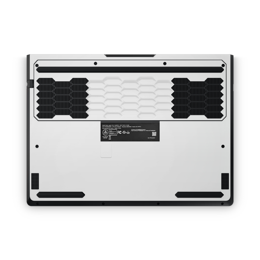 Lenovo Legion 5 Professional 2025 Professional Bottom Satin White Skin Wrap Cover