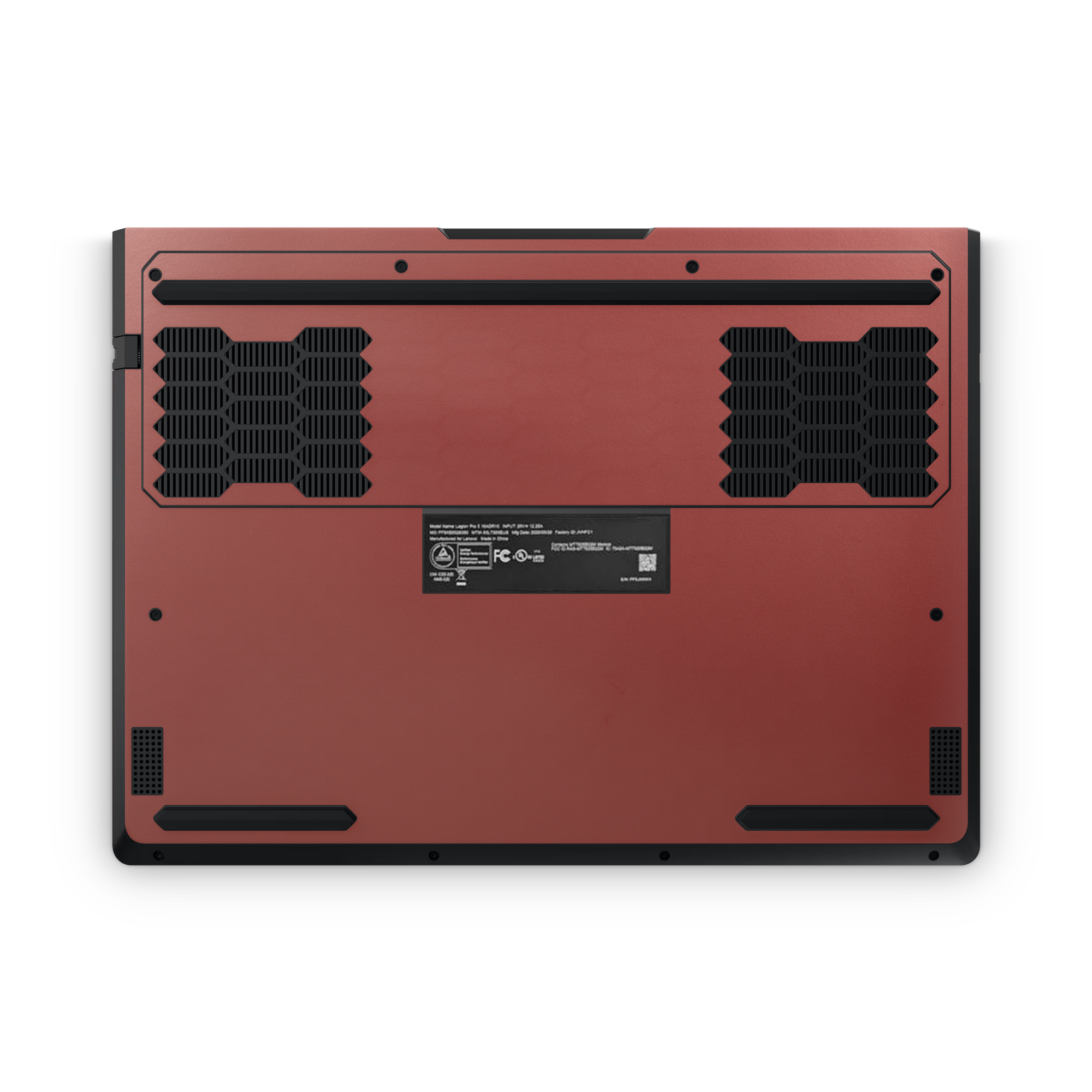 Lenovo Legion Pro 5/5i Gen 10 2025 Professional Bottom Vampire Red Skin Wrap Cover