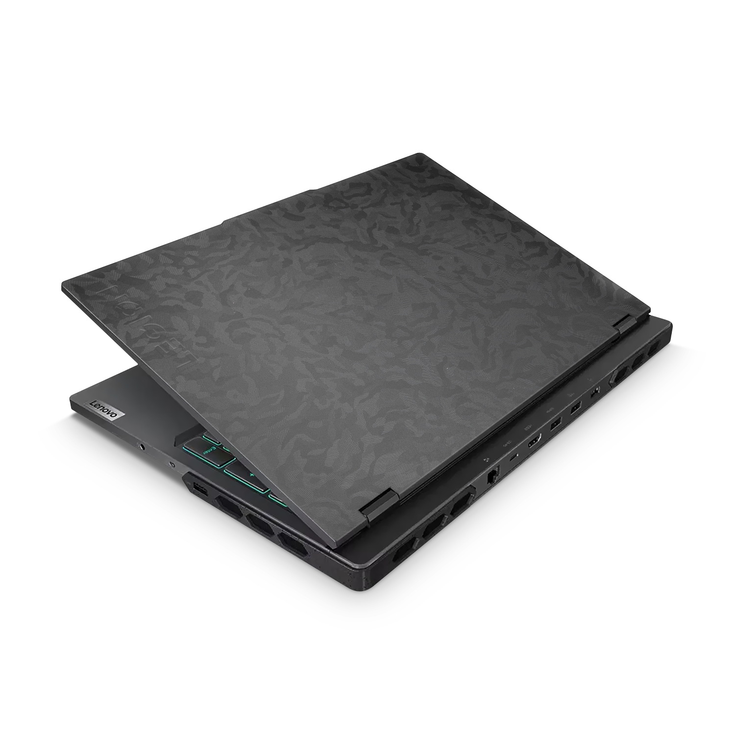Lenovo Legion 7 Gen 8 2023 Essentials Black Camo Skin Wrap Cover