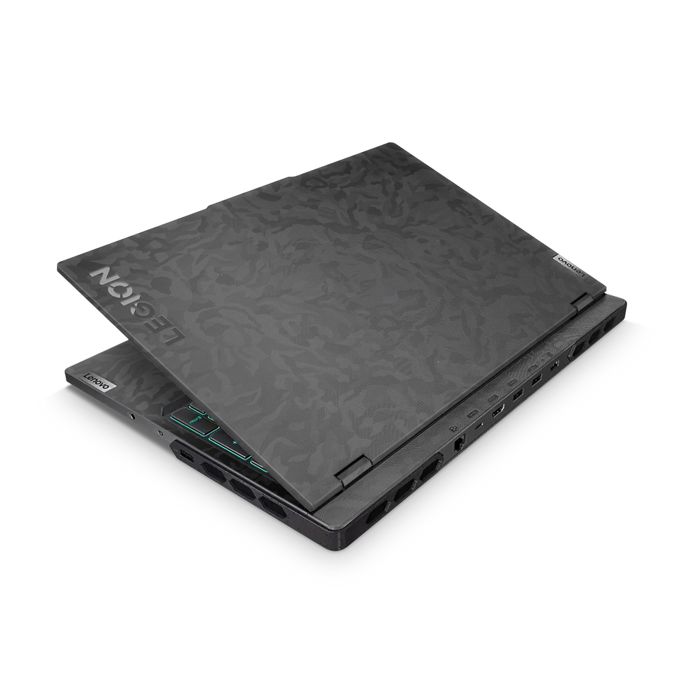 Lenovo Legion 7 Gen 8 2023 Premium Black Camo Skin Wrap Cover