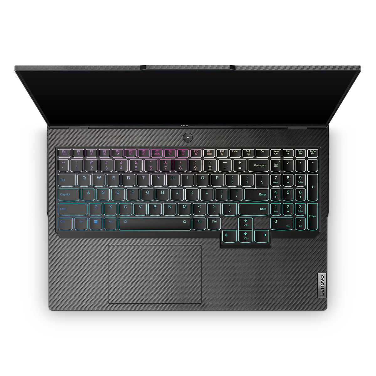 Lenovo Legion 7 Gen 8 2023 Premium Interior Black Carbon Fiber Skin Wrap Cover