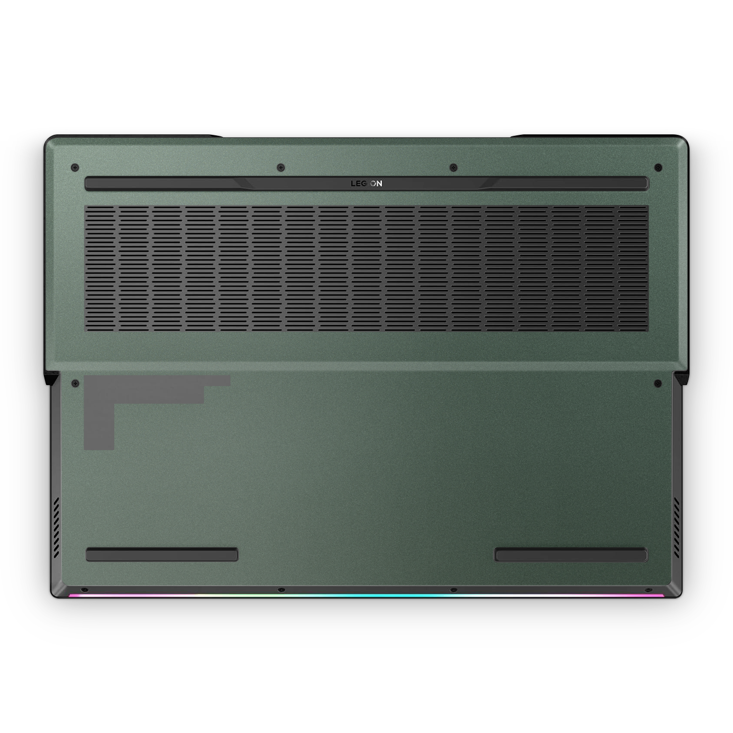 Lenovo Legion 7/7i Gen 8 2023 Professional Bottom Matte Green Metallic Skin Wrap Cover