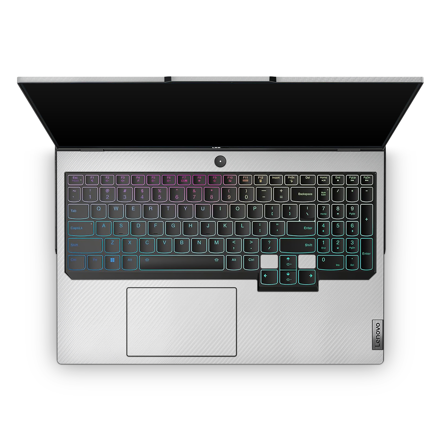 Lenovo Legion 7 Gen 8 2023 Professional Interior White Carbon Fiber Skin Wrap Cover