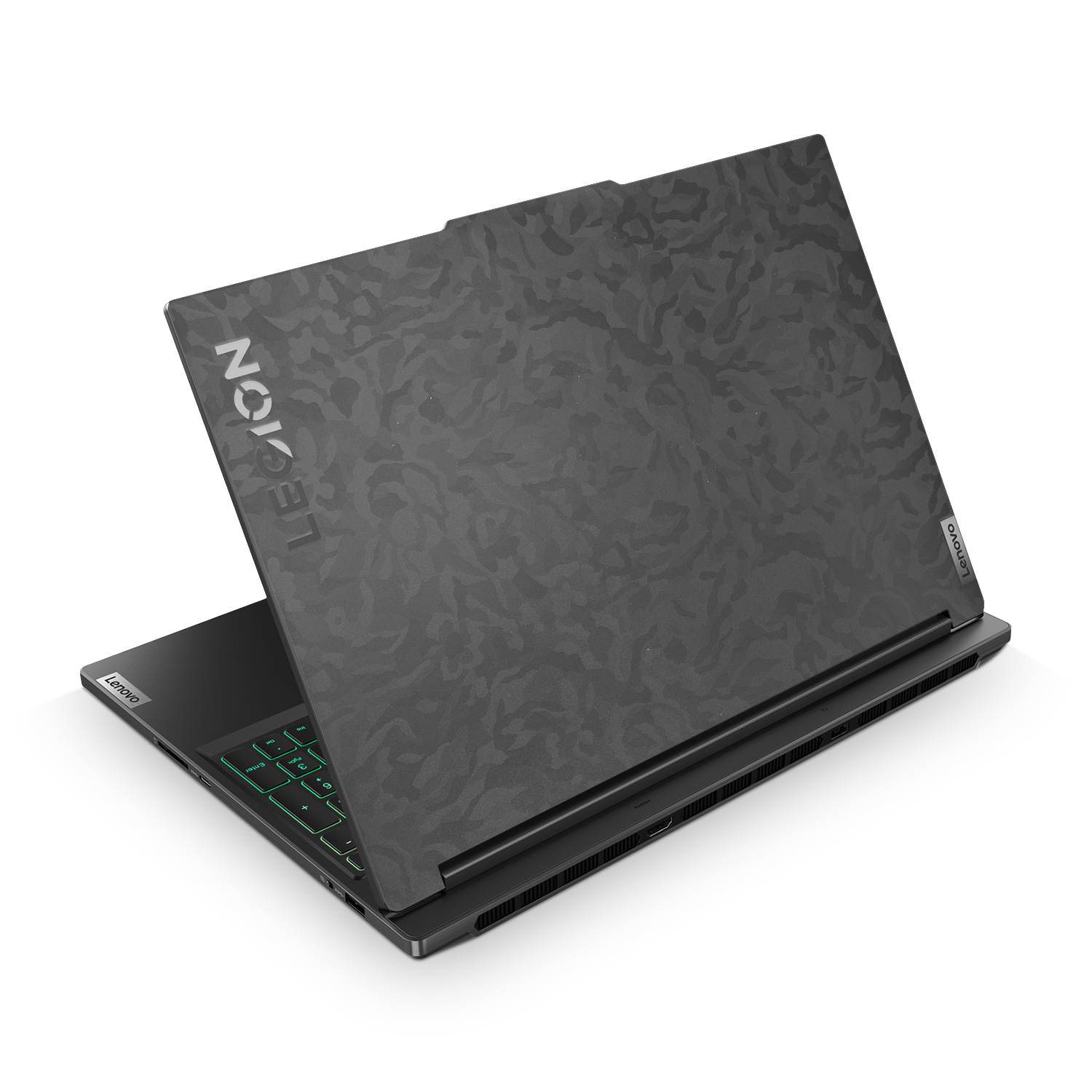 Lenovo Legion 7 Gen 9 2024 Essentials Black Camo Skin Wrap Cover