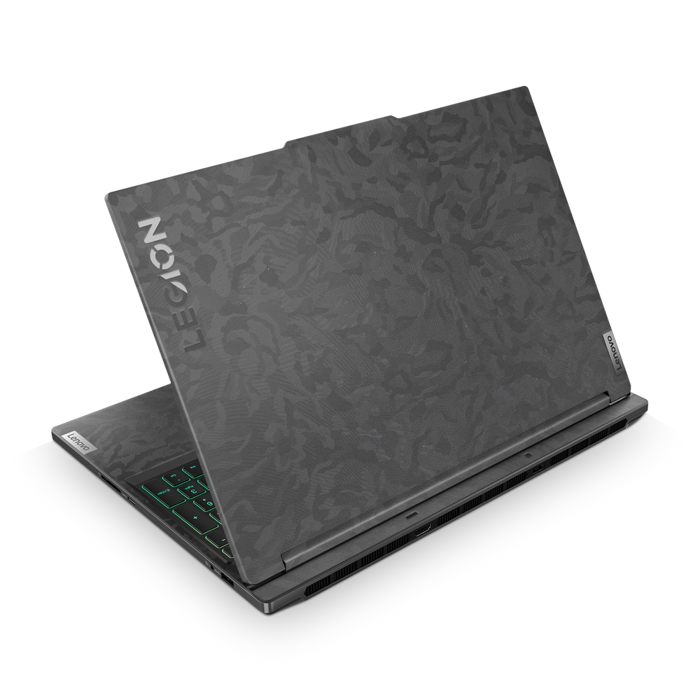 Lenovo Legion 7 Gen 9 2024 Premium Black Camo Skin Wrap Cover