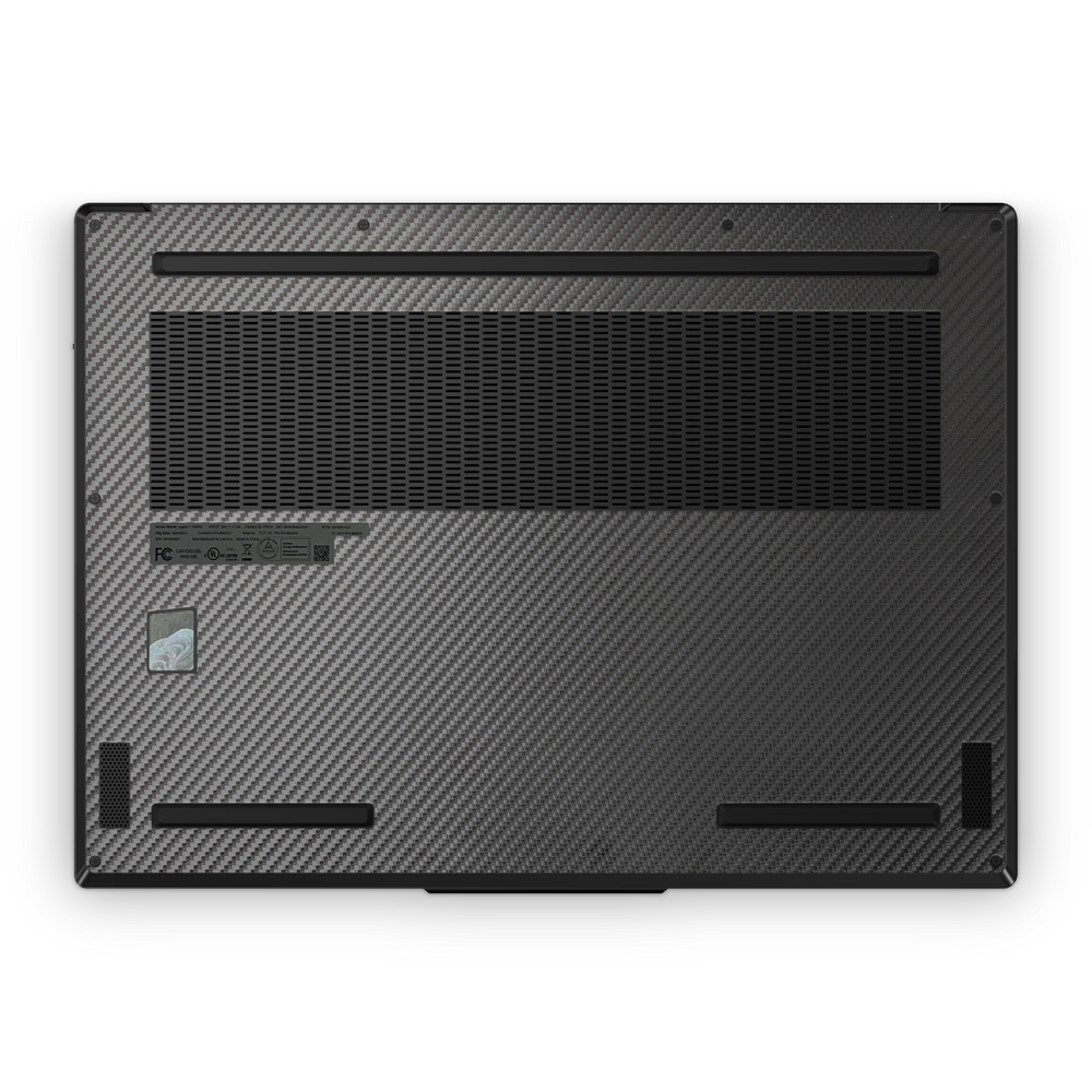 Lenovo Legion 7 Gen 9 2024 Premium Bottom Black Carbon Fiber Skin Wrap Cover