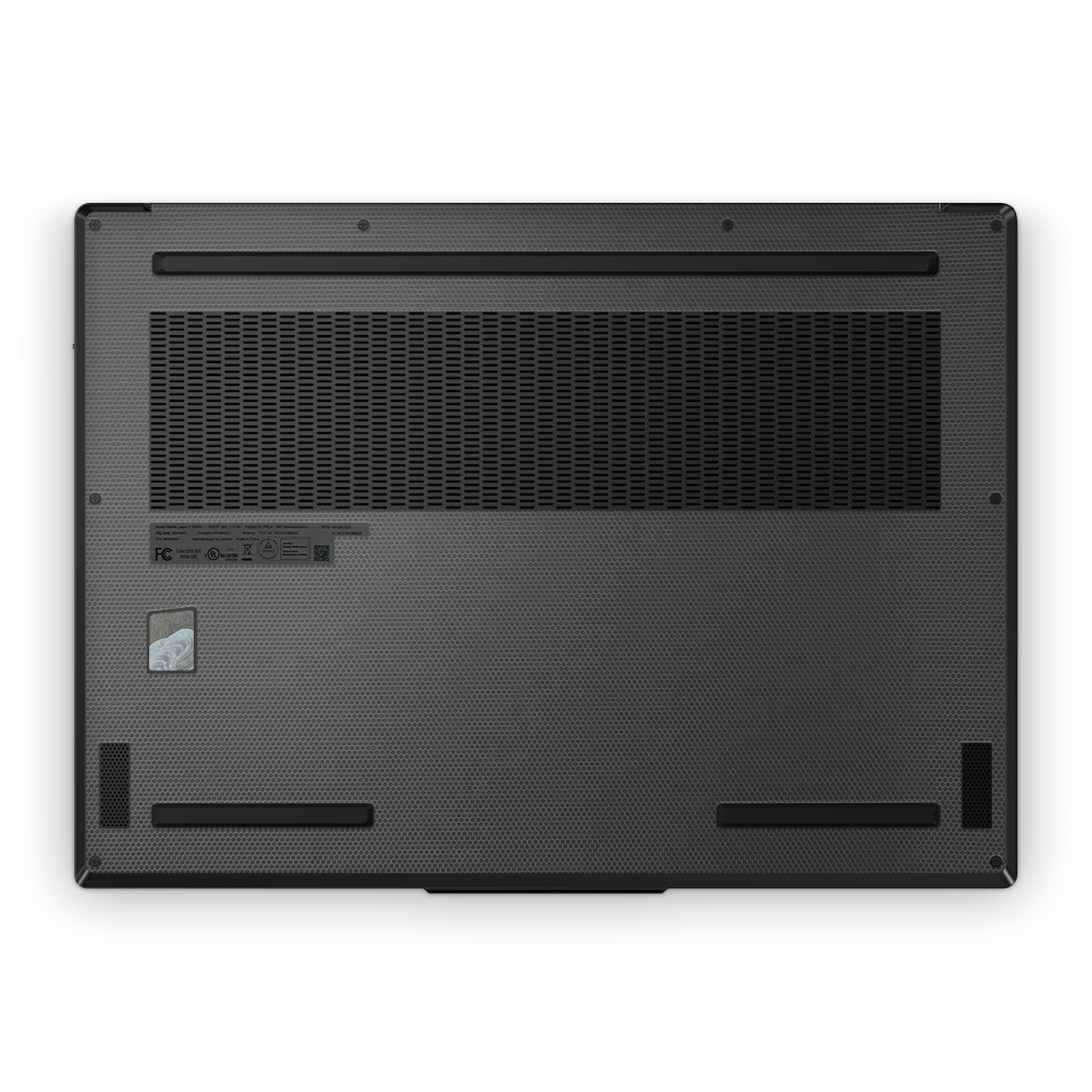 Lenovo Legion 7 Gen 9 2024 Premium Bottom Black Matrix Skin Wrap Cover