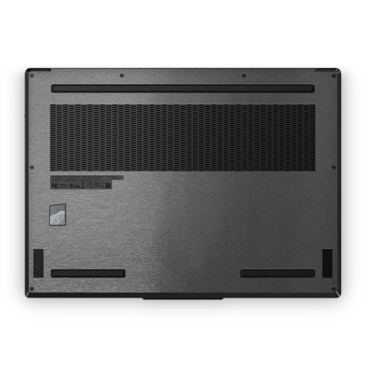 Lenovo Legion 7 Gen 9 2024 Premium Bottom Brushed Black Skin Wrap Cover