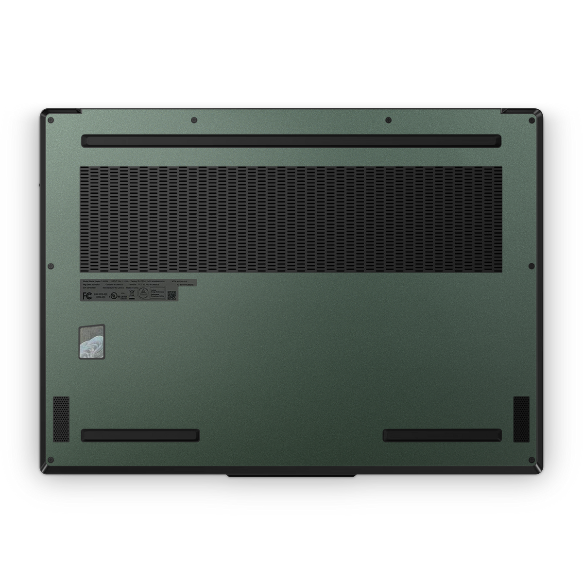 Lenovo Legion 7/7i Gen 9 2024 Premium Bottom Matte Green Metallic Skin Wrap Cover