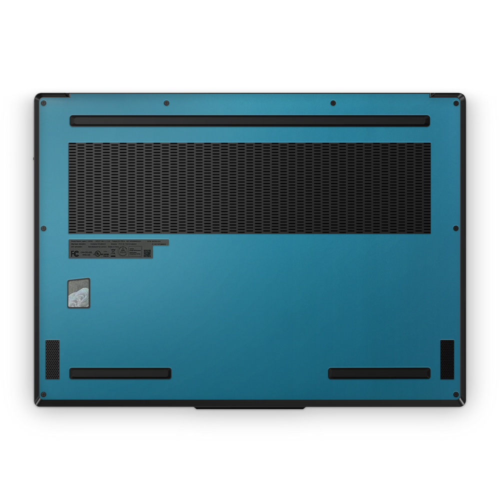 Lenovo Legion 7 Gen 9 2024 Premium Bottom Satin Ocean Shimmer Skin Wrap Cover
