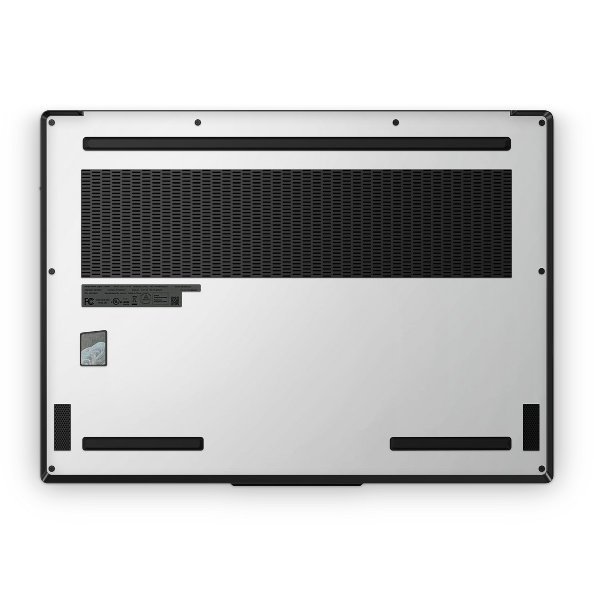 Lenovo Legion 7 Gen 9 2024 Premium Bottom Satin White Skin Wrap Cover