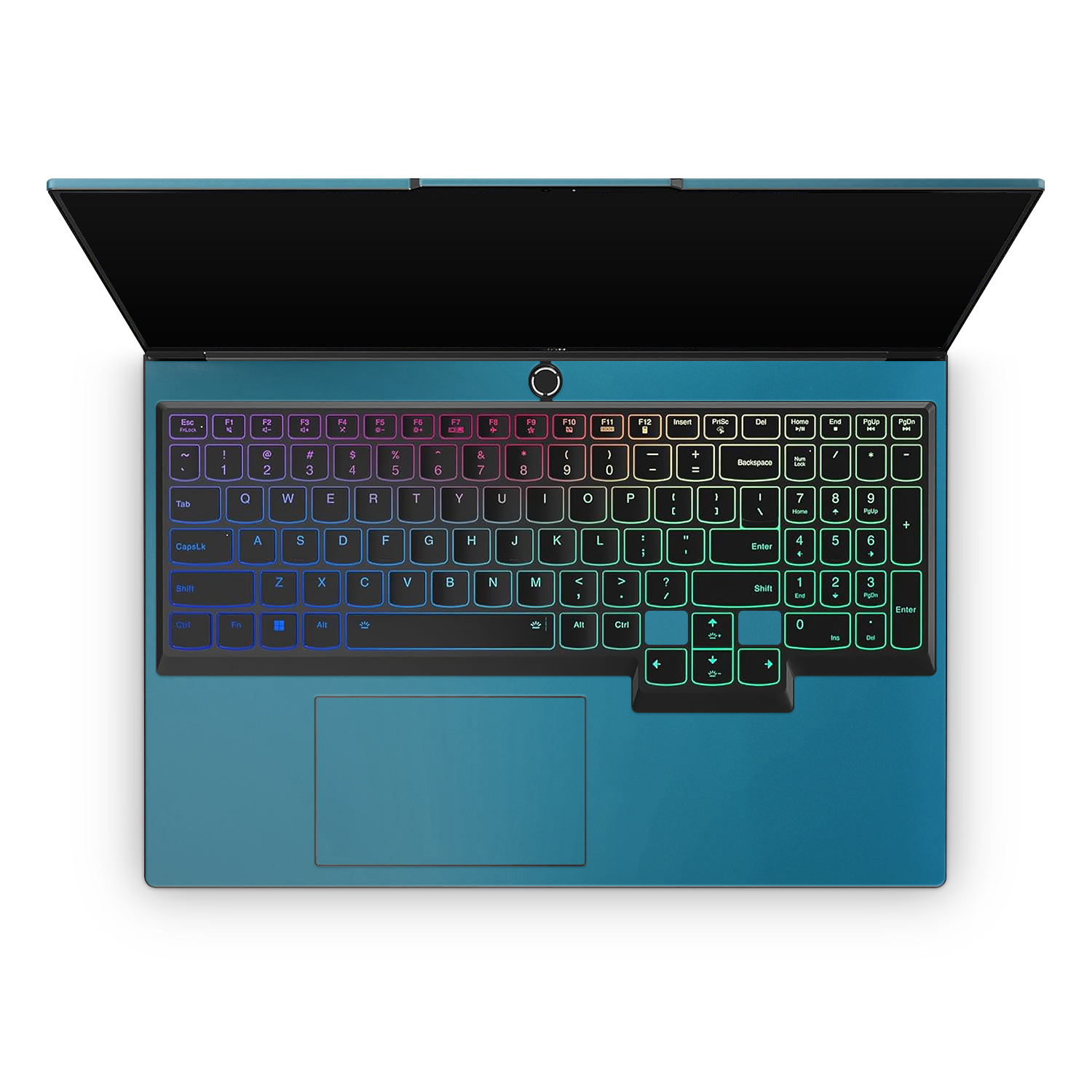 Lenovo Legion 7 Gen 9 2024 Professional Interior Satin Ocean Shimmer Skin Wrap Cover