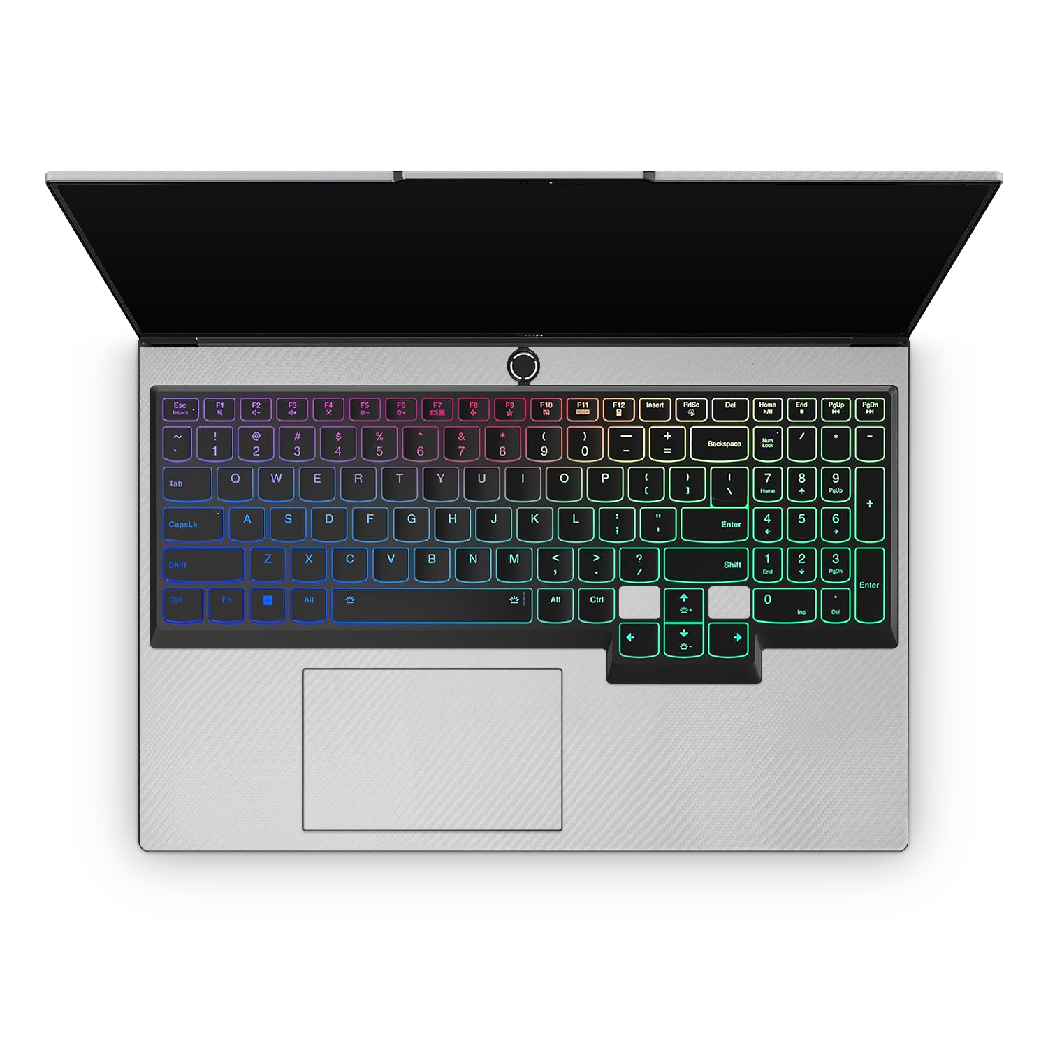 Lenovo Legion 7 Gen 9 2024 Professional Interior White Carbon Fiber Skin Wrap Cover