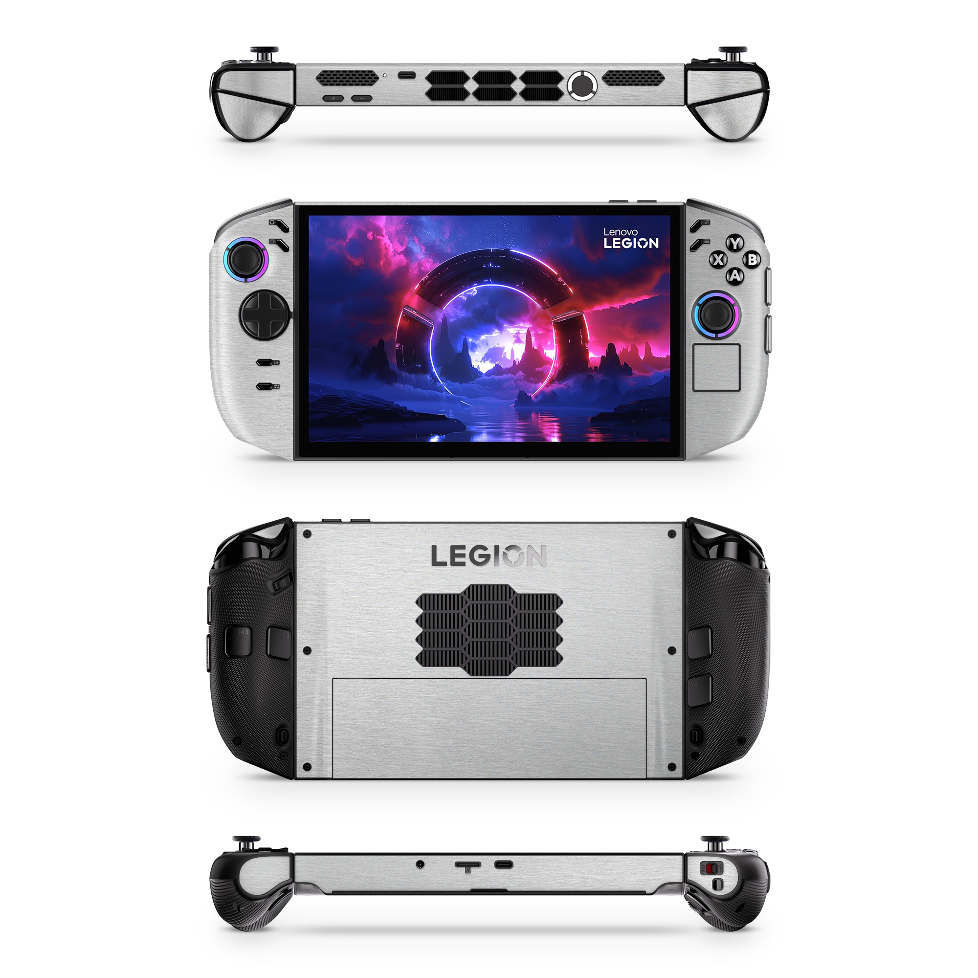 Lenovo Legion Go 2 Professional Brushed Aluminum Skin Wrap Cover