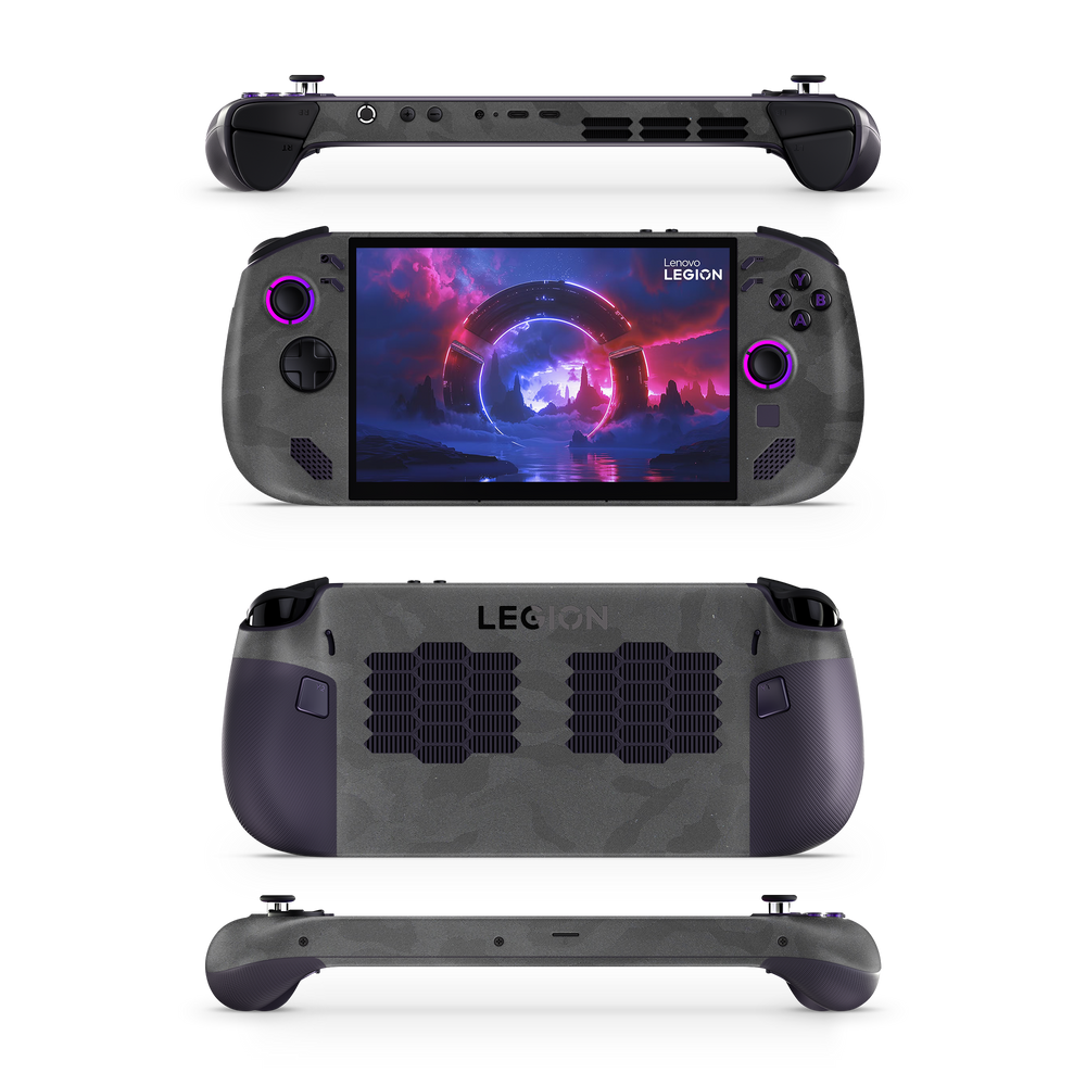 Lenovo Legion Go S Essentials Black Camo Skin Wrap Cover